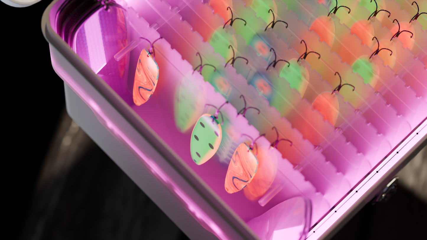 Tackle In A Box™ | UV Charging Tackle Box for Glow Lures, Flashers, Flies & More!