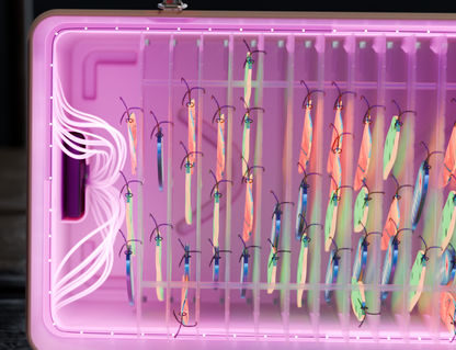 Tackle In A Box™ | UV Charging Tackle Box for Glow Lures, Flashers, Flies & More!